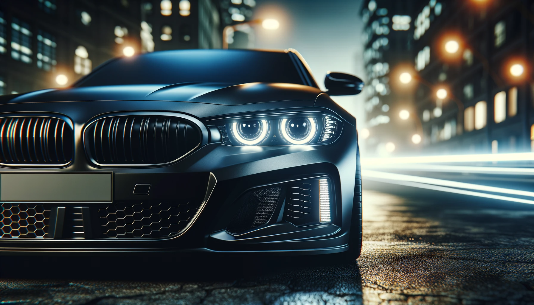 Blacked Out Headlights