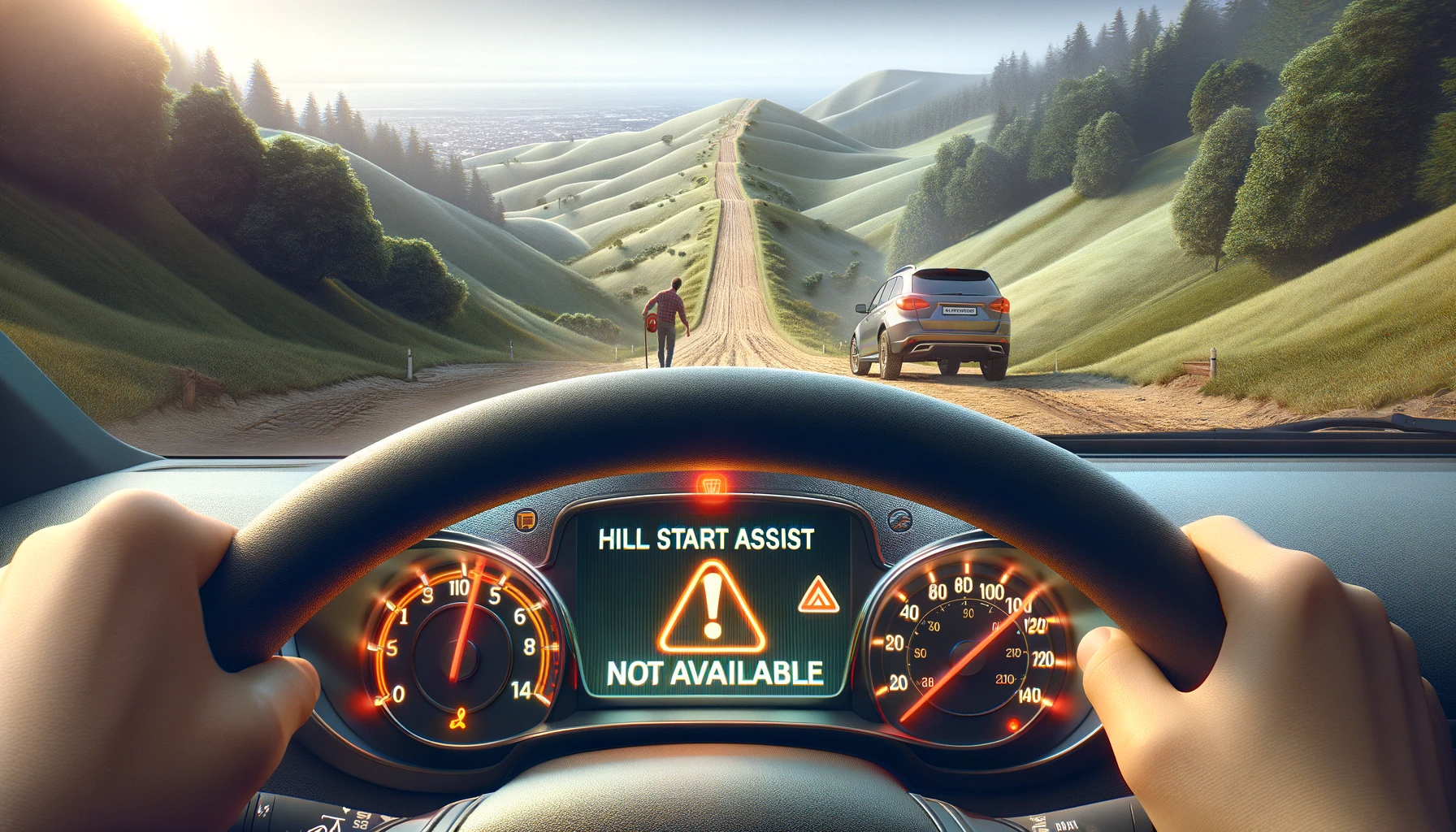 Illustration of Hill Start Assist Not Available