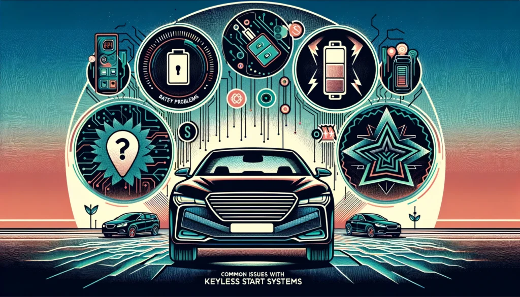 Image illustrating Common Issues with Keyless Start Systems