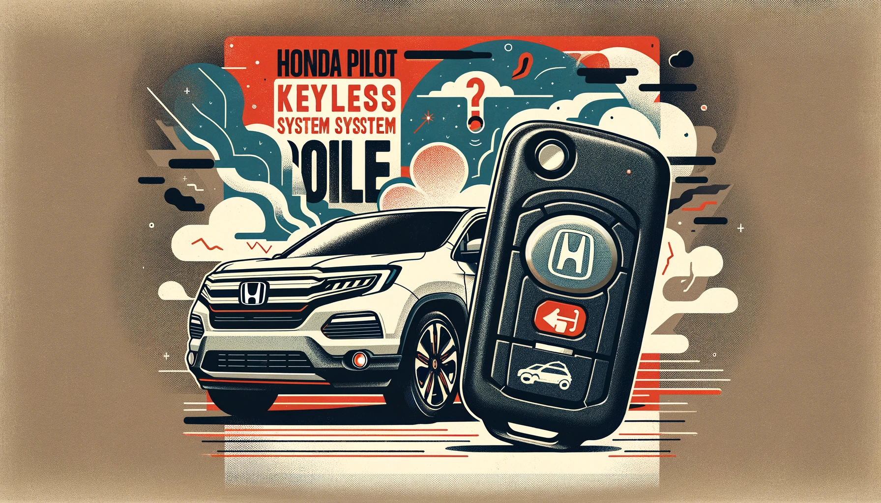 Featured image of an article on Honda Pilot Keyless Start System Problem