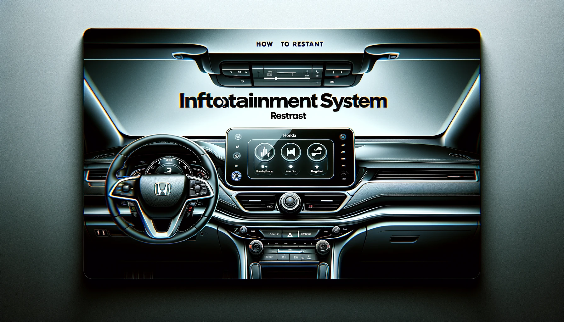 Featured image of an article on How to Restart the Honda Infotainment System