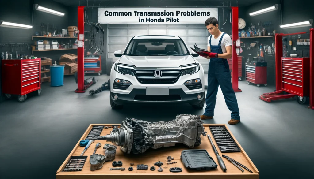 Illustration of Common Transmission Problems in Honda Pilot