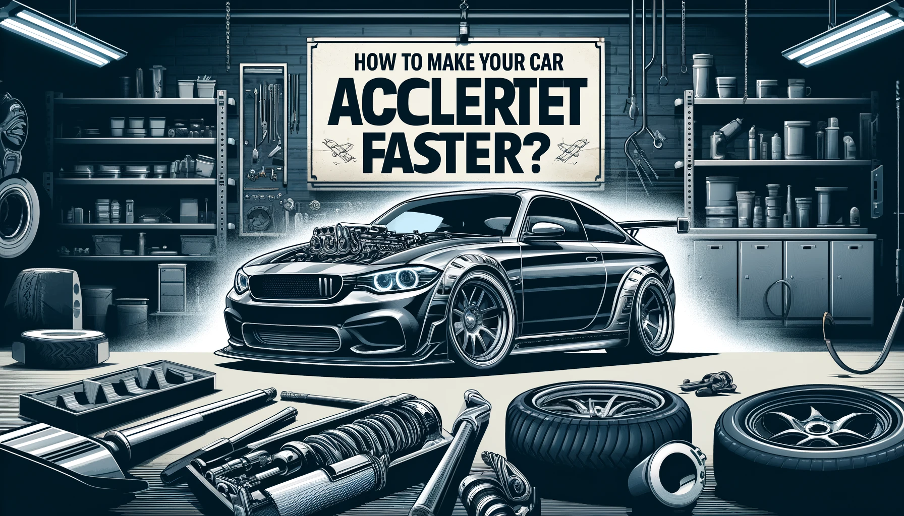 Featured image of an article on How to Make Your Car Accelerate Faster Things to need to know!
