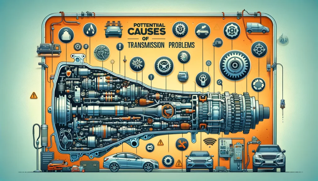 Illustration of Potential Causes of Transmission Problems