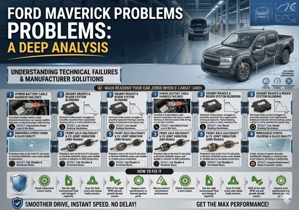 Ford Maverick Problems a deep analysis