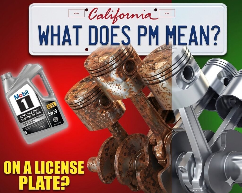 What Does PM Mean On a License Plate?
