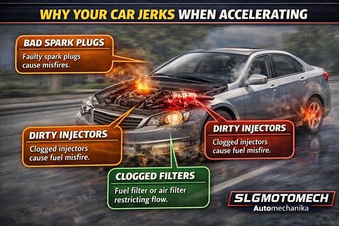 9 Causes a Car to Jerk When Stopped?